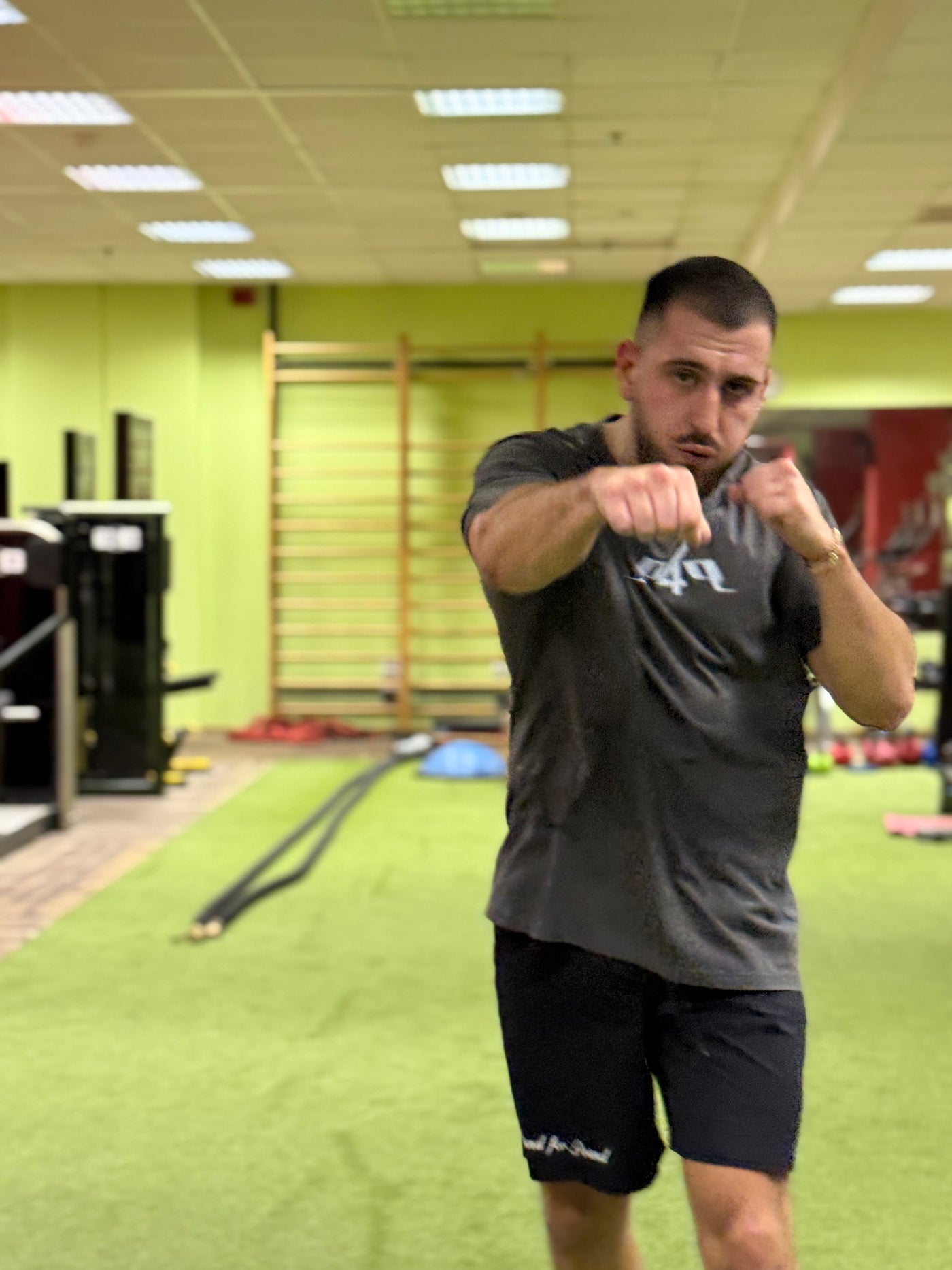 Training T-shirt “slow hands quick sleep”