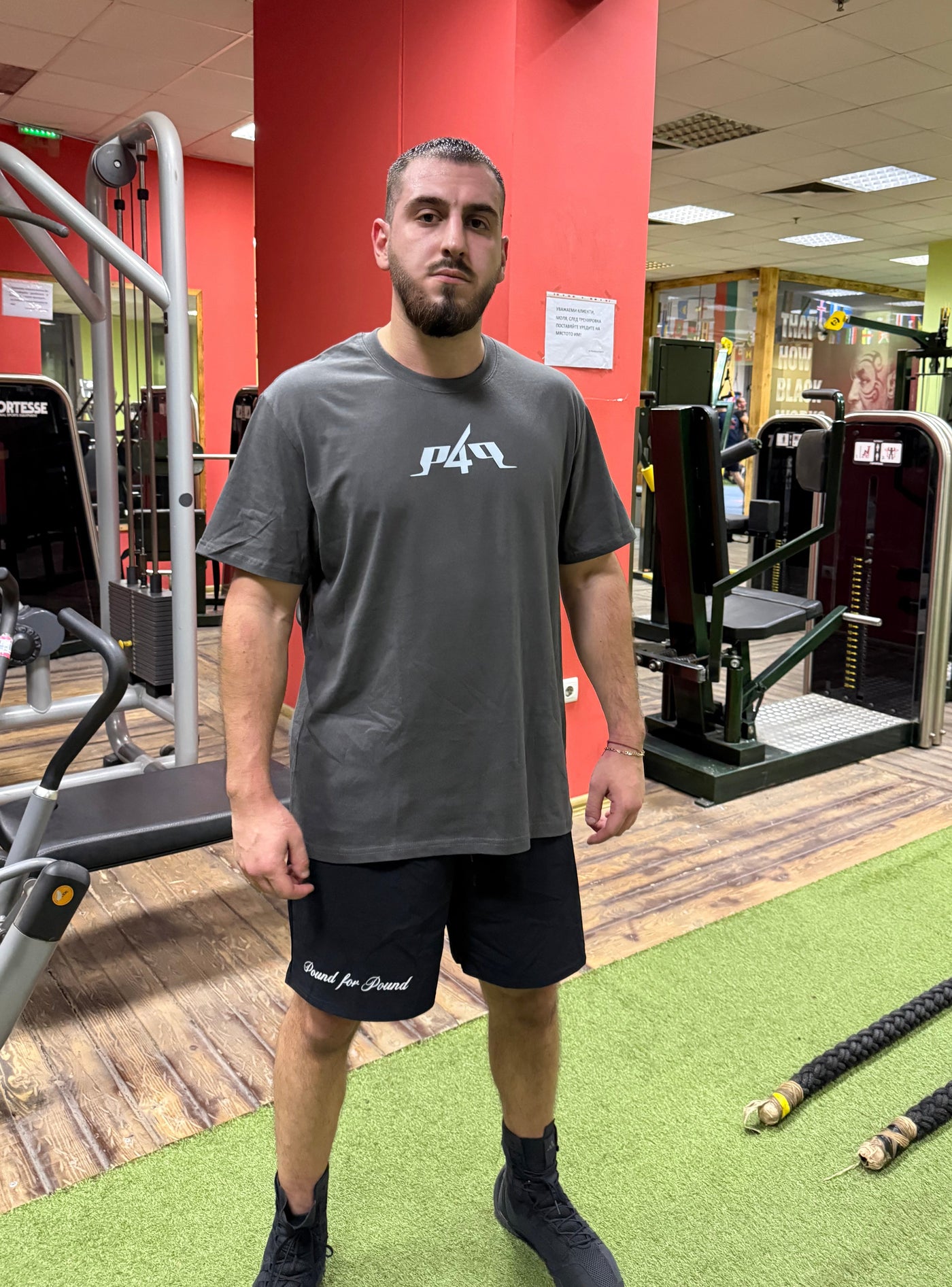 Training T-shirt “slow hands quick sleep”