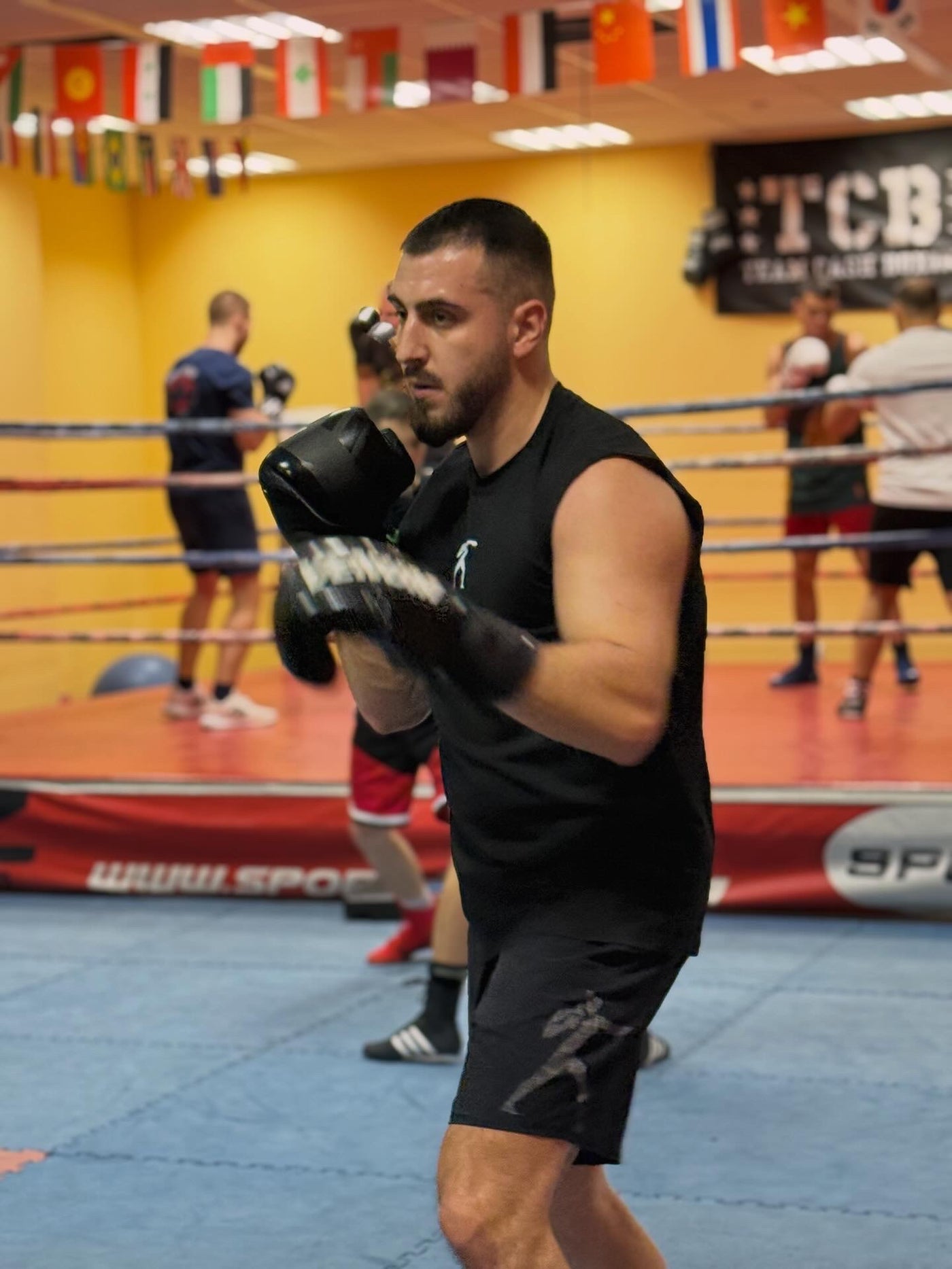 Sparing tank top „Measured aggression”