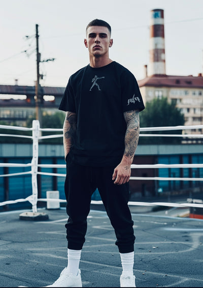 P4P Oversized Tee Black